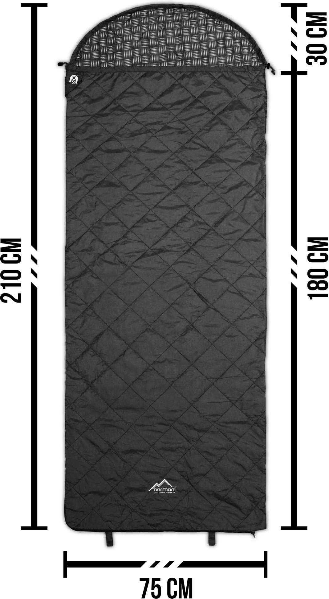 Schlafsack Outdoor Normani Mini Schlafsack Tinbo SUPER KOMPAKT! Wasserdichtes Quilt Schlafsack