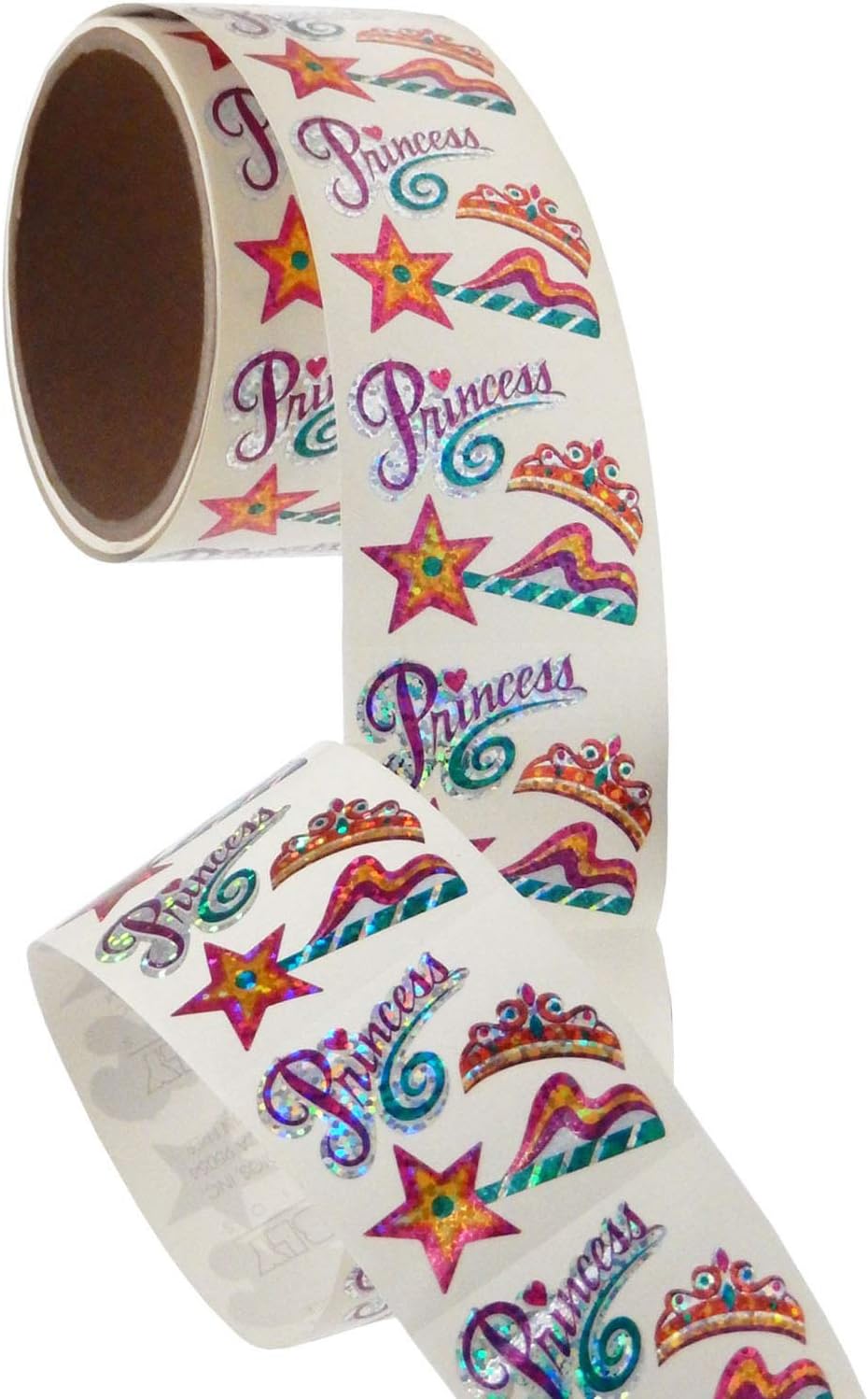 Jillson Roberts Prismatic Stickers, Mini Turtles, Bulk Continuous Roll (BS7066)