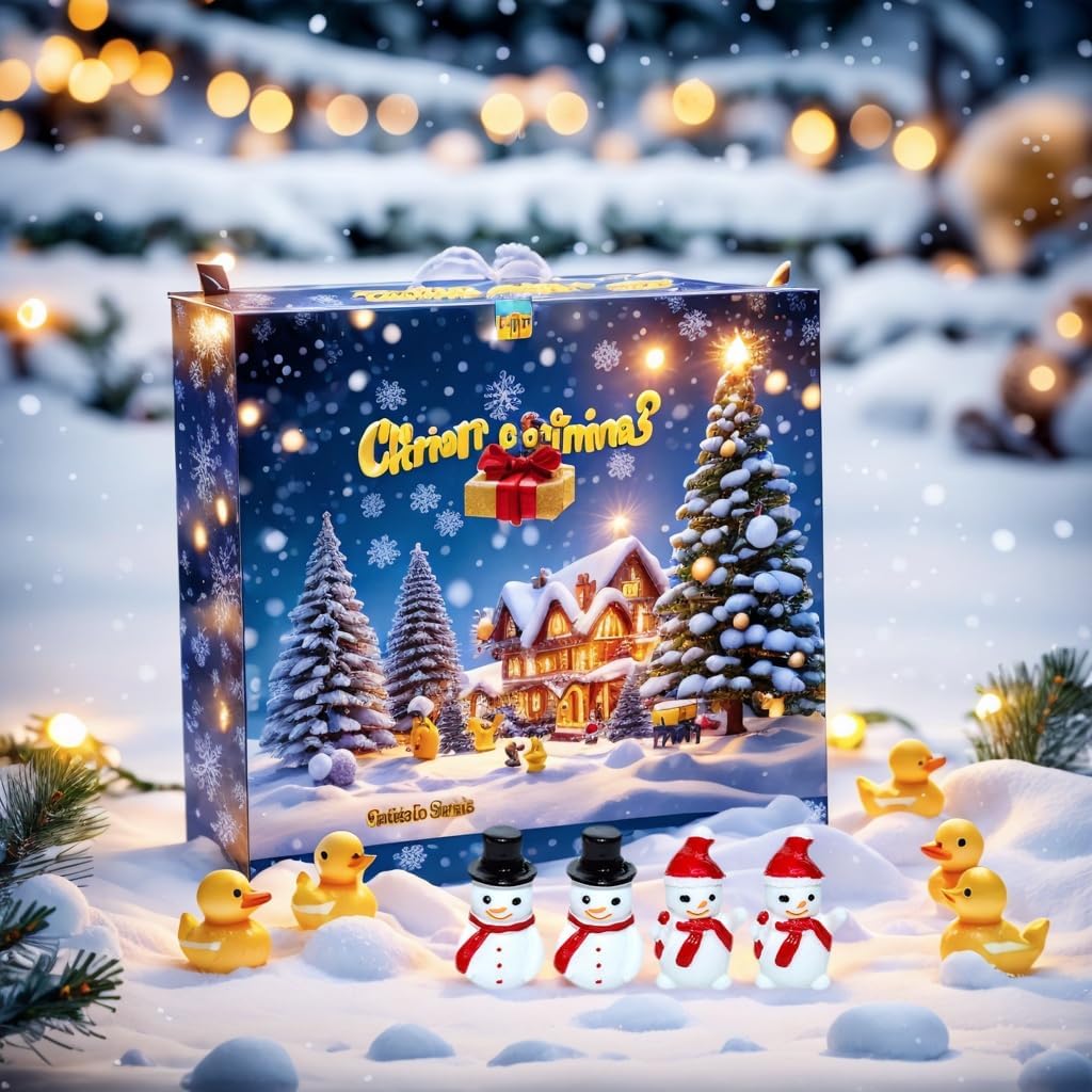 SAFIGLE 20Pcs Mini Snowman Figurines: 2 Types Christmas Tiny Resin Snowman Decoration with Top Hat Xmas Micro Landscape Ornament - Mini Garden Dollhouse Accessories for Xmas Winter Party - Image 5