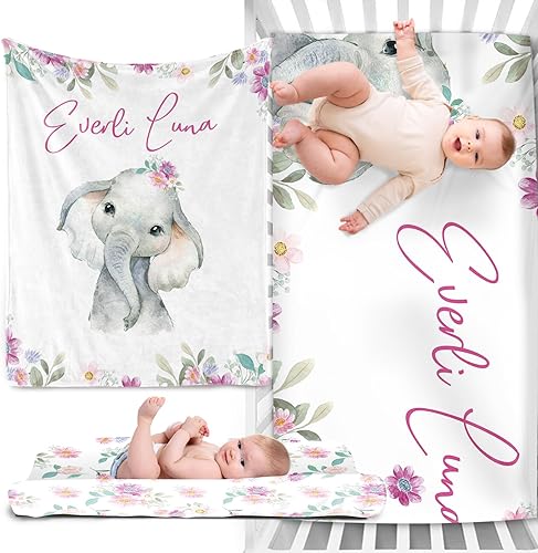 Juego de ropa de cama personalizado para cuna de bebé, juego de cuna de 3 piezas con nombre personalizado, diseño de dibujos animados, cómoda manta