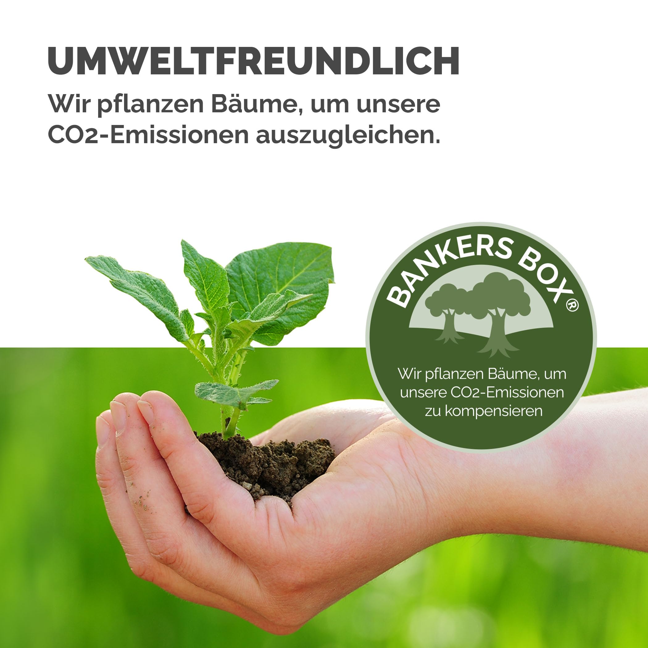 BANKERS BOX Aufbewahrungskarton mit Deckel aus stabiler B-Flute Wellpappe, braun, für Haushaltsgegenstände, Spielzeug, Dokumente, 100% recycelt und recycelbar, 10 Stück