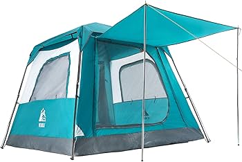 Amazon.co.jp: HEWOLF テント 2人～4人用 ワンタッチテント