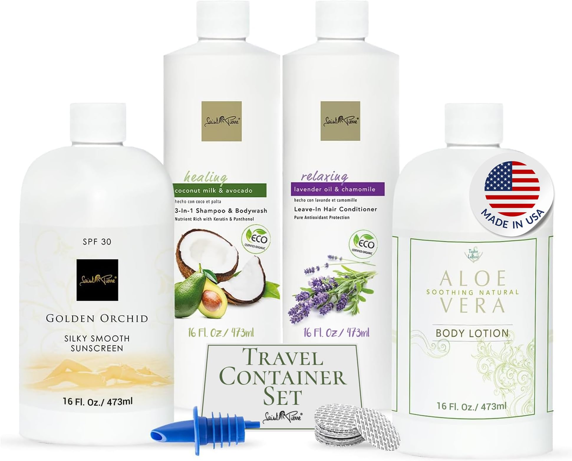 Cruise Ship Essentials Cruise Alcohol Smuggling Kit the Best Fake Empty Shampoo & Conditioner Bottles- containers for Rum Runners–4x17.3 oz Hidden Flasks for Liquor to Save So Much