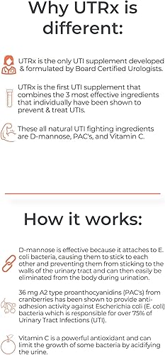 Miniatura 5 de Nutrigenix UTRx Tratamiento y prevención de infecciones del tracto urinario