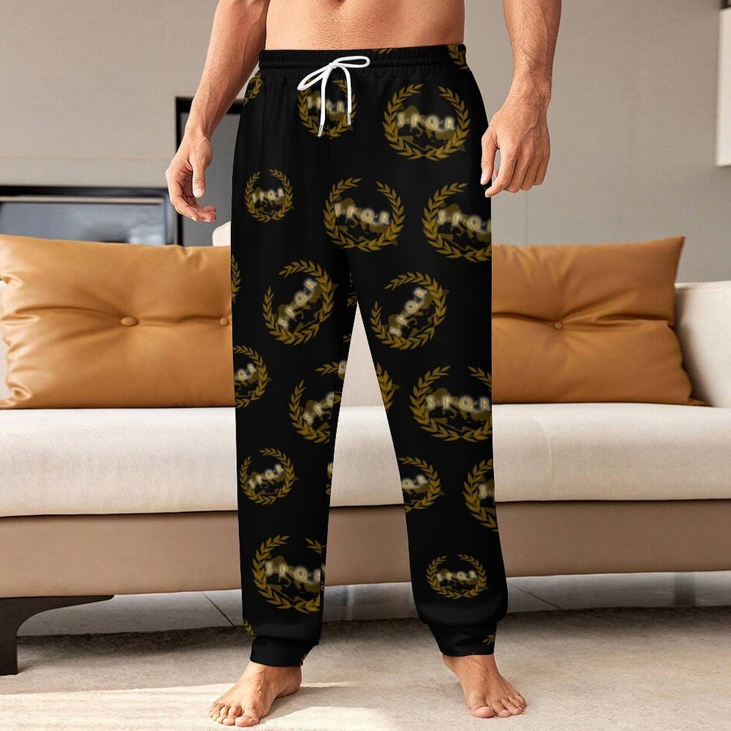 SPQR Roman Empire Casual Men's Sweatpants Lounge Pant 4X-Large