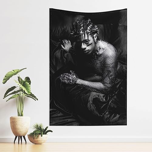 Casography Teezo - Tapiz de toque musical, manta de moda para decoración de pared, decoración de habitación y sala de estar, 60 x 40 pulgadas