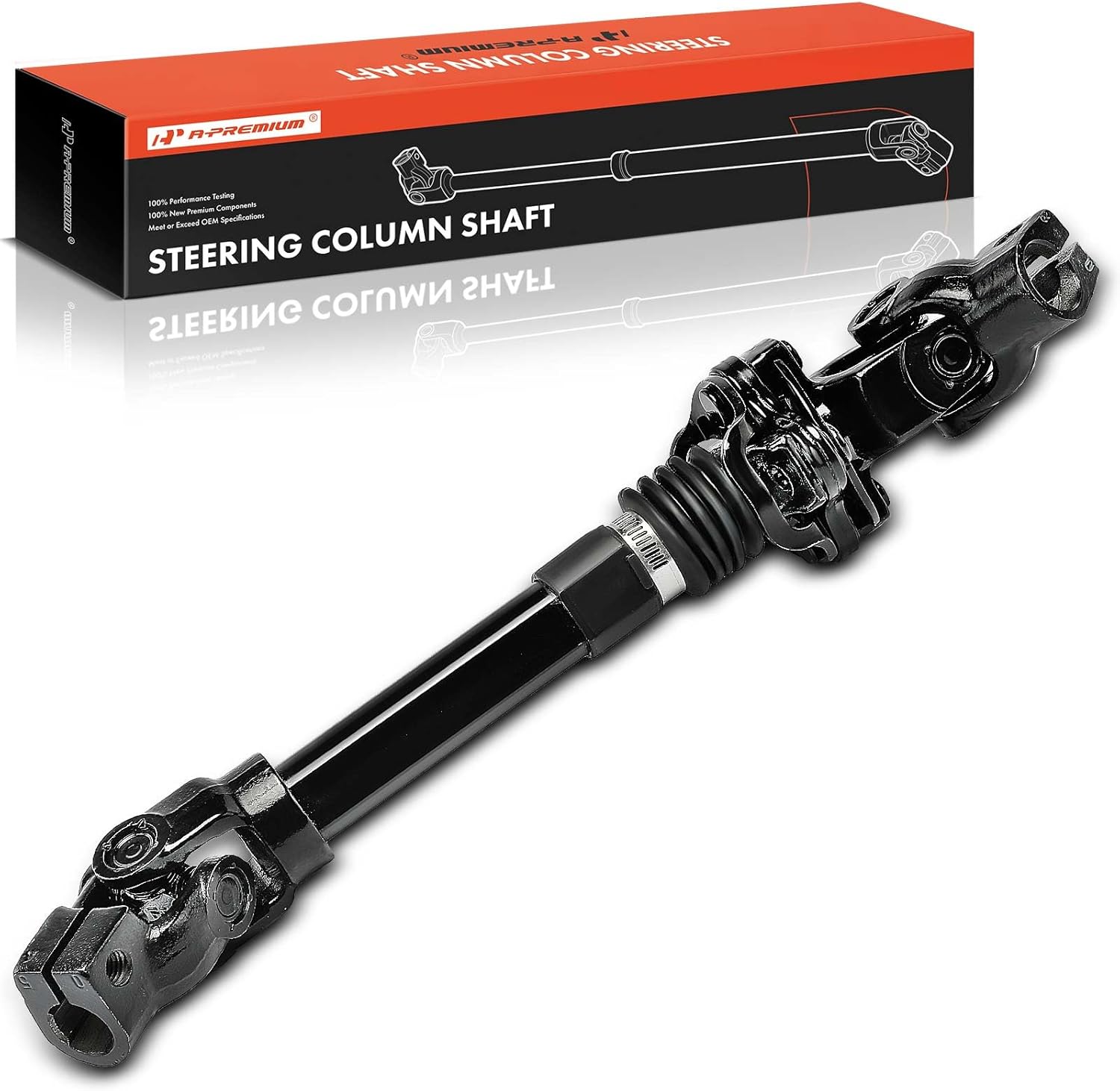 A-Premium Lower Intermediate Steering Shaft Steering Column Shaft Compatible with 2001 2002 2003 2004 Dodge Dakota, RWD Only, Replace # 55351244AA