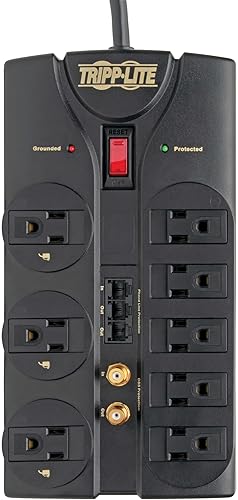 Miniatura 6 de enchufe múltiple para uso médico de 10 pulgadas TELCoaxial negro