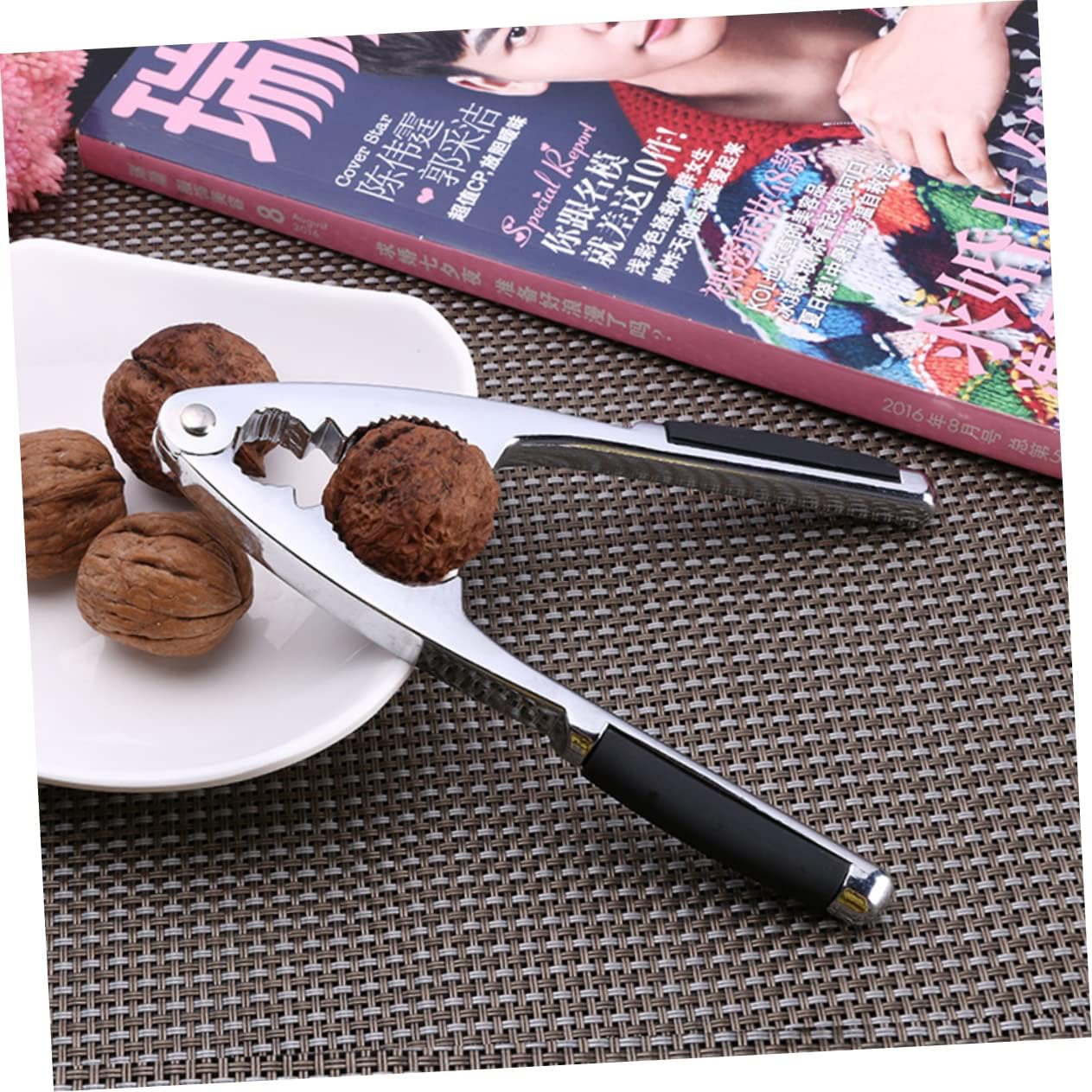 Pea Effortless Multipurpose Tool Crab Crackers and Tools Pecan Heavy Duty Nut Juguetes Sexuales para Hombres Walnut Pliers Stainless Nut Opener Nutcracker