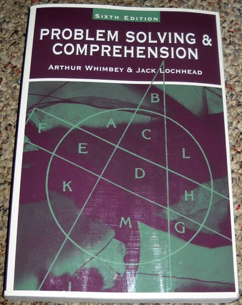 Problem Solving & Comprehension: Whimbey, Arthur: 9780805832747