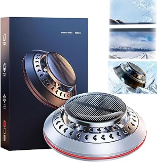 Bikenda Electromagnetic Molecular Interference Antifreeze Snow Removal Instrument, Vehicle Microwave Molecular Deicing Instrument, Car Diffusers for Essential Oils for Car and Home Office (Silver)