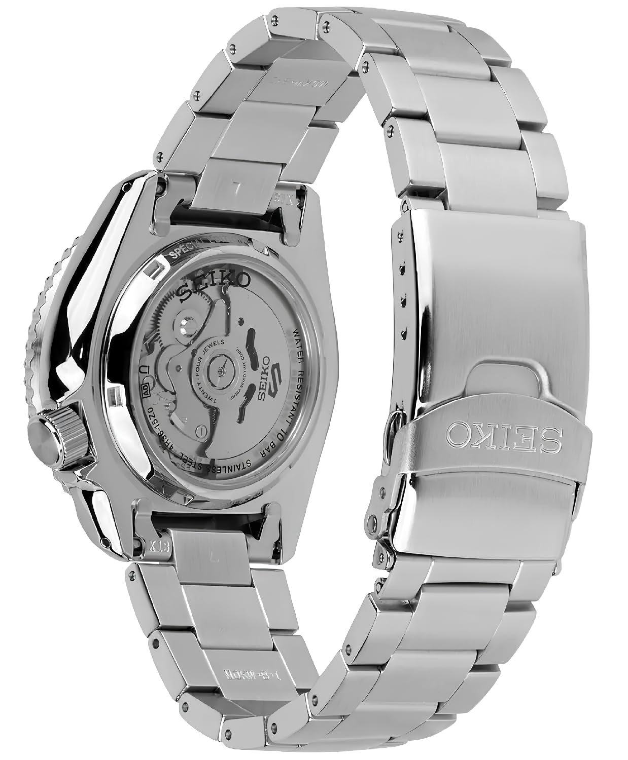 SEIKO Orologio sportivo da uomo SRPK67K1, argento, classico, Argento, Classico