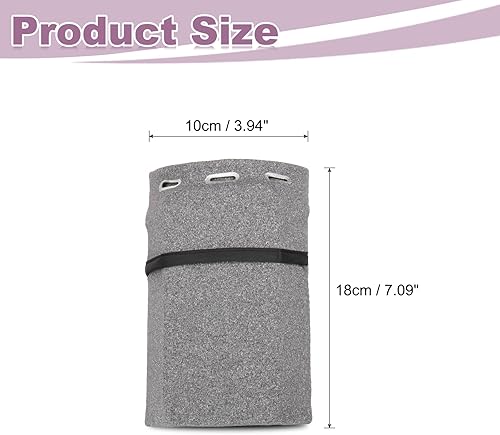 Miniatura 2 de PATIKIL Funda universal para brazalete para correr de 7.09 x 4.75 pulgadas, funda para brazo de teléfono celular con bolsillo con cremallera para