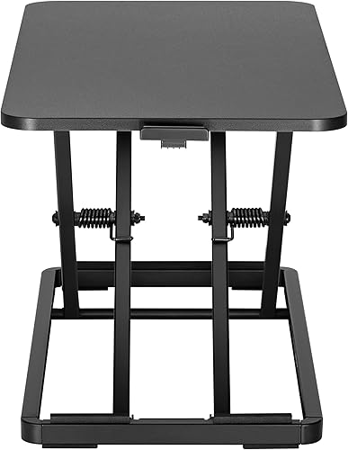 Miniatura 6 de Mount Plus KBT10 - Soporte ultradelgado para laptop, teclado y mouse de 24 pulgadas, elevador ajustable para escritorios de pie  Eleva hasta 15.6