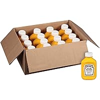 Vista 14 de Heinz Mostaza amarilla, 14 oz (396.89 g)