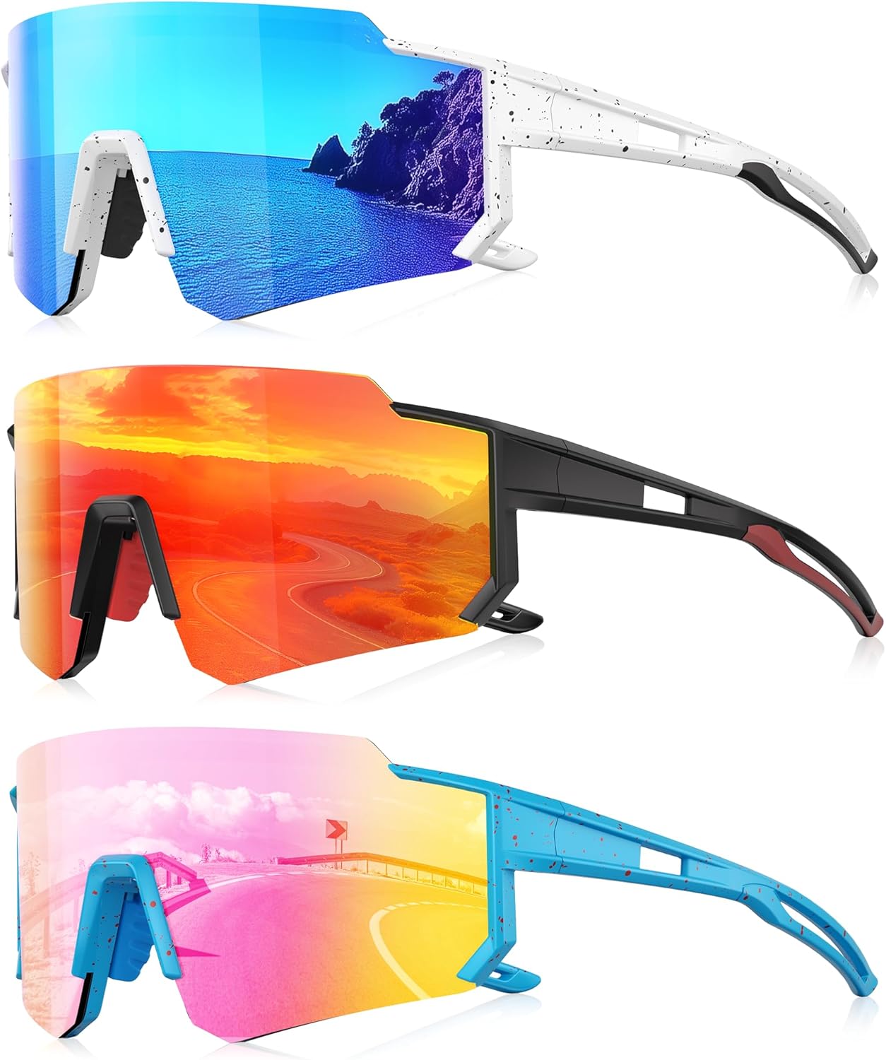 A08-ice Blue/Red/Pink