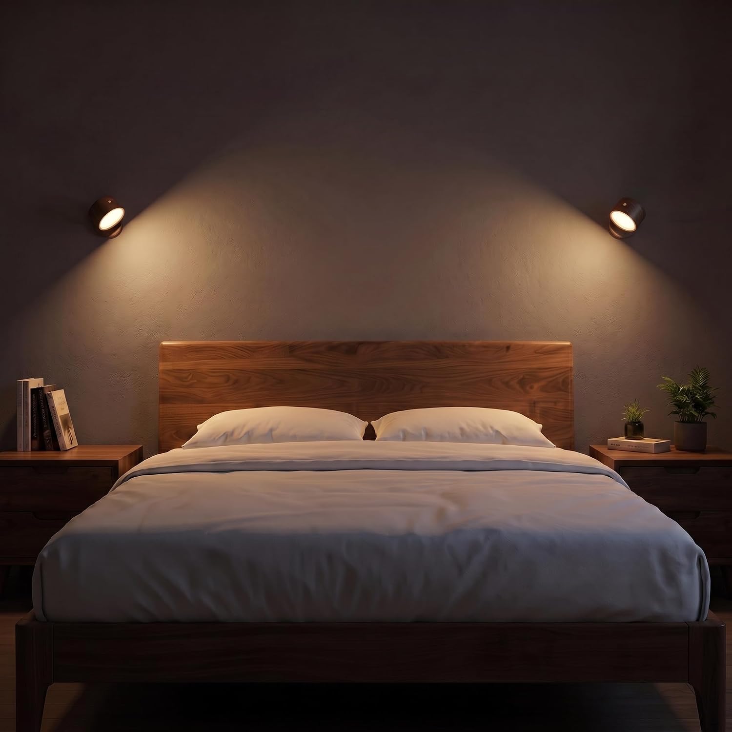 Rechargeable Wall Sconce Battery Operated Cordless LED Wall Lights (2pcs) image 5