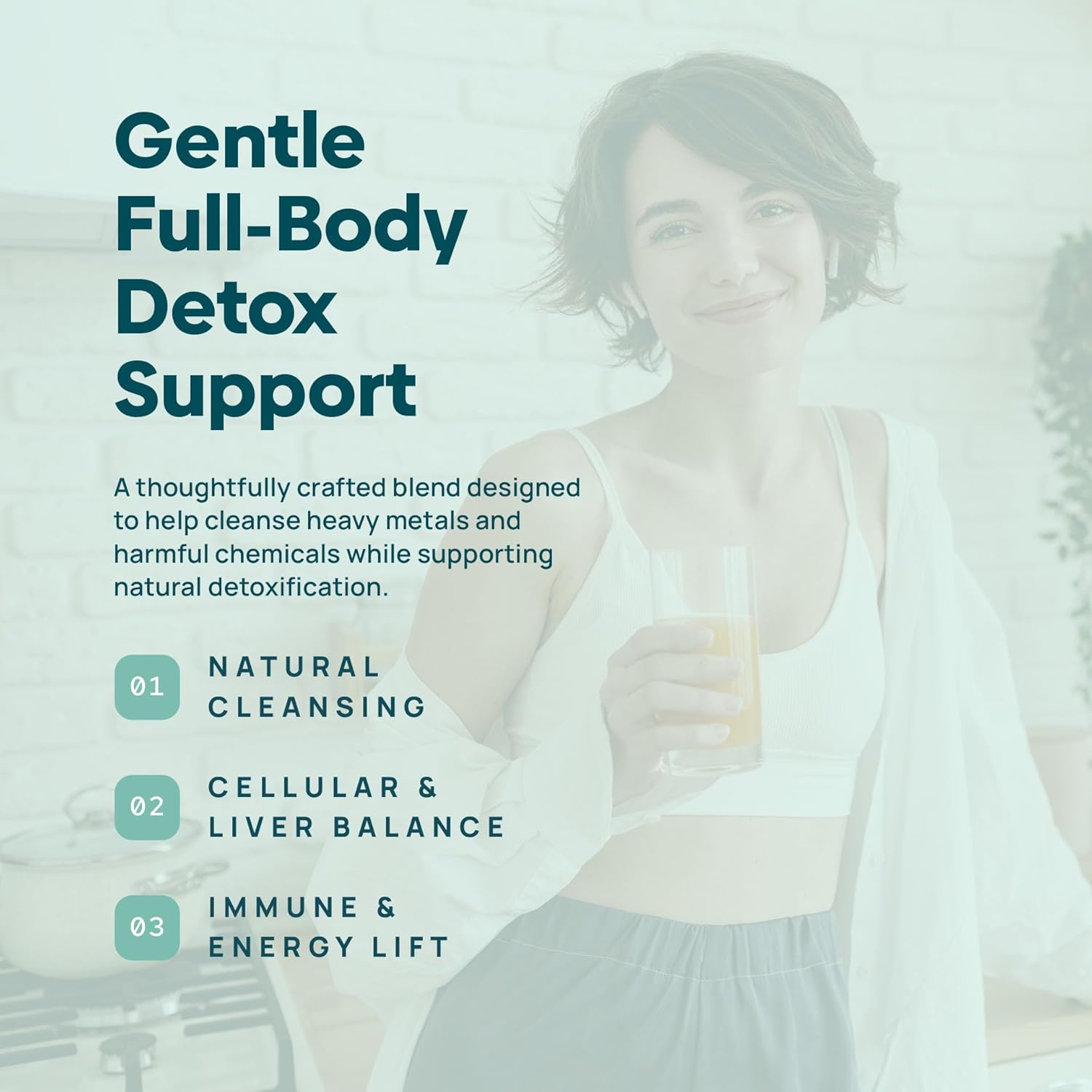 Total Detox, Heavy Metal Detox for Adults- Zeolite, Chlorella, Milk Thistle, Shilajit & Iodine, Toxin Cleanser, Pineal Decalcification, Fluoride Cleanse, Heavy Metal Cleanse, 60 Mixed Berry Gummies - Image 8