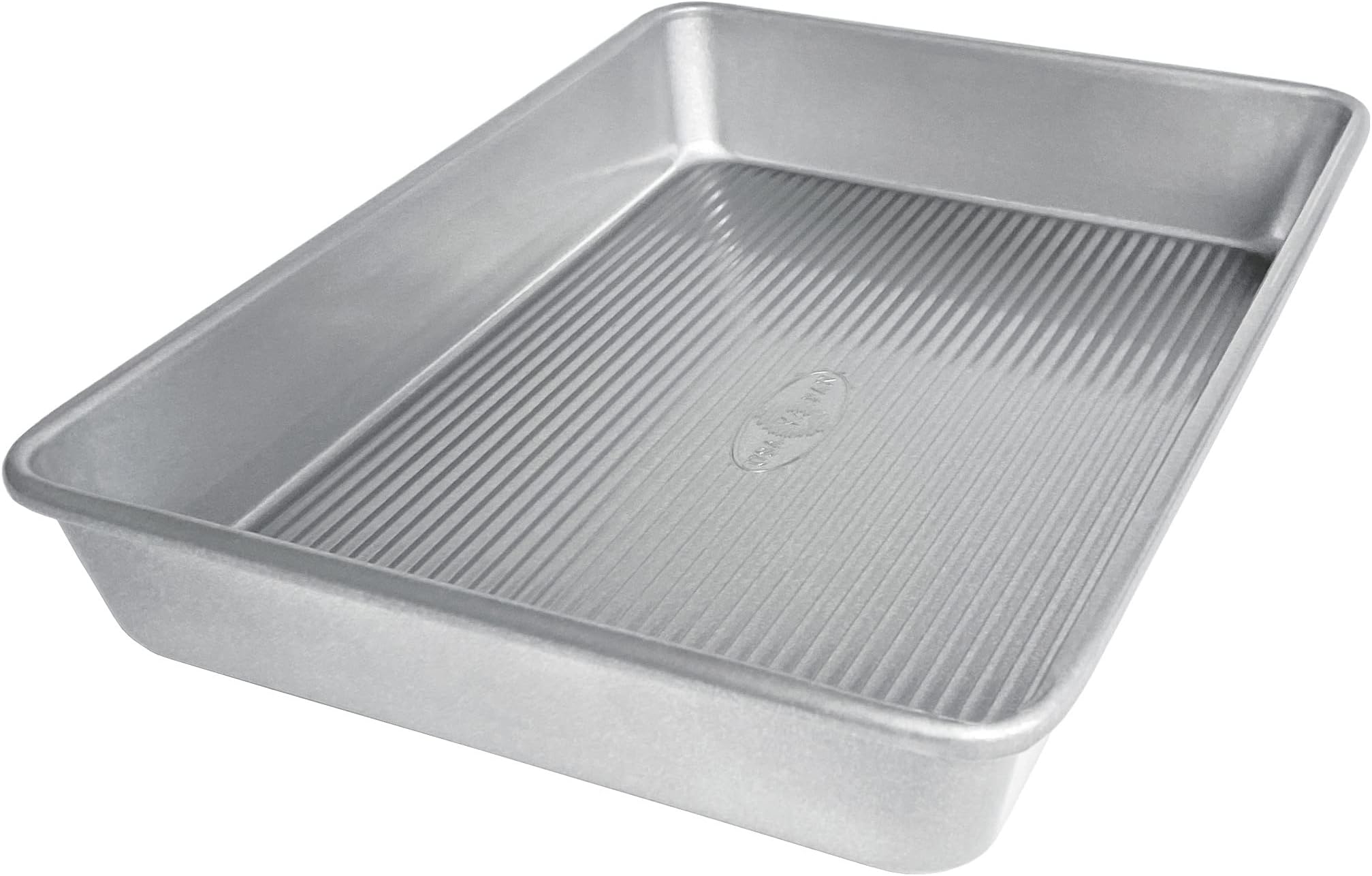Bakeware Seamless Nonstick Rectangular Cake Pan, 9 x 13 inch