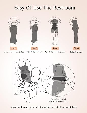 Women's Long Sleeve Long Sleeve Shapewear Dress Summer Bodycon Long Dresses Built-in Bra Slip 3 in 1 Maxi Dress