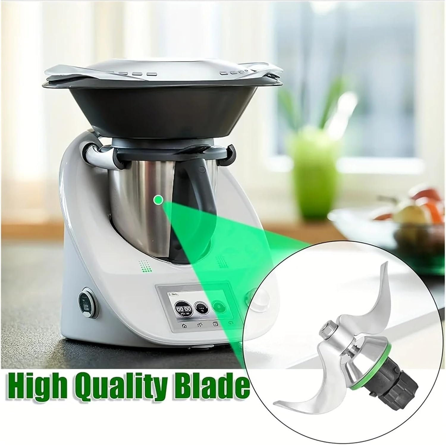 Dough Knife, Compatible With Thermomix TM6/TM5 - Replacement Mixing Blade. Compatible With TM6/TM5, Replacement Accessory