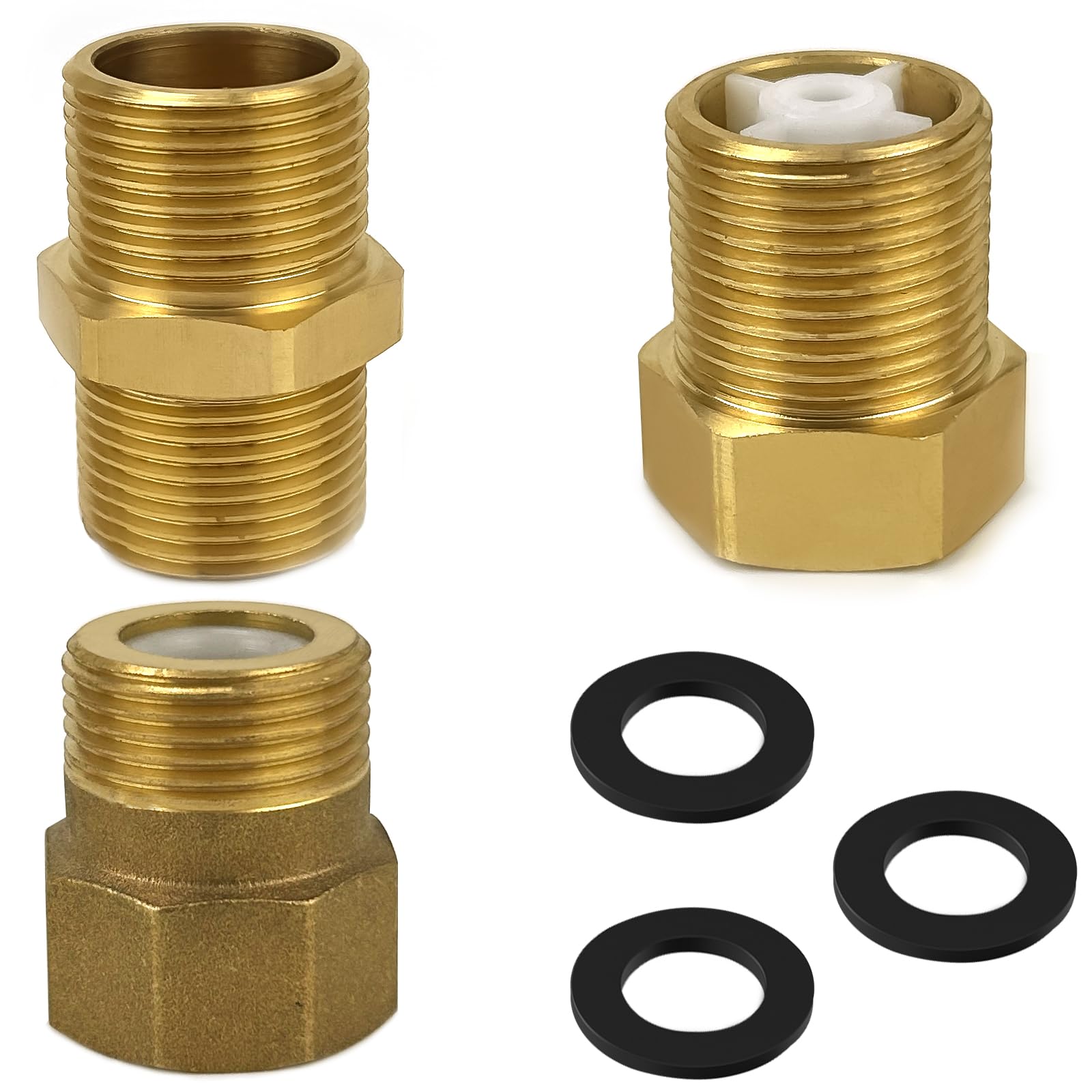 Valvola Di Non Ritorno In Ottone Da 3/4 Pollice, Filettatura Interna/esterna, Lunghezza 46 Mm, Per Pompe Idrauliche, Giardino, Riscaldamento E Acqua Domestica