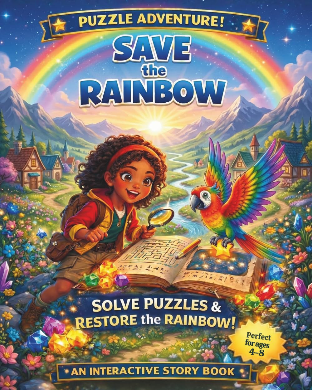 Save the Rainbow: An Interactive Adventure Story Book