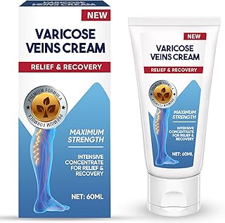 ITECFREELY Varicose Veins Cream, Improve Blood Circulation Varicose Veins Care, Fast Soothe Cream for