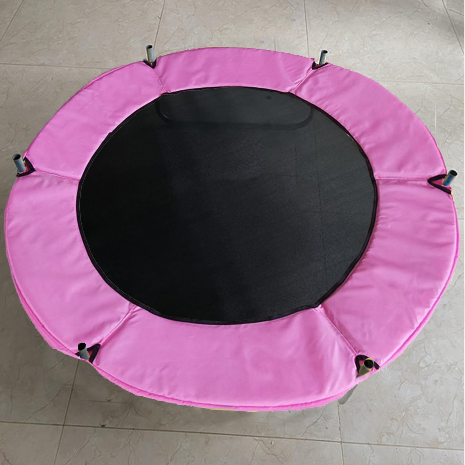 Trampolinpolster Für Kinder Runder Trampolinrahmen, Federkissen, Kantenschutz, Schwammabdeckung, Trampolinersatzpolster