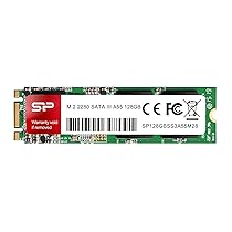 Silicon Power A55 128GB M.2 2280 SATA III SSD, 3D NAND with SLC Cache, Up to 560MB/s, Internal Solid State Drive