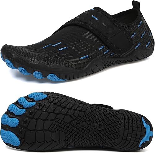 Zapatos de Agua para Hombres y Mujeres de Secado Rápido Descalzos para Natación Playa Piscina Zapatos Acuáticos Calcetines de Yoga Acuáticos para
