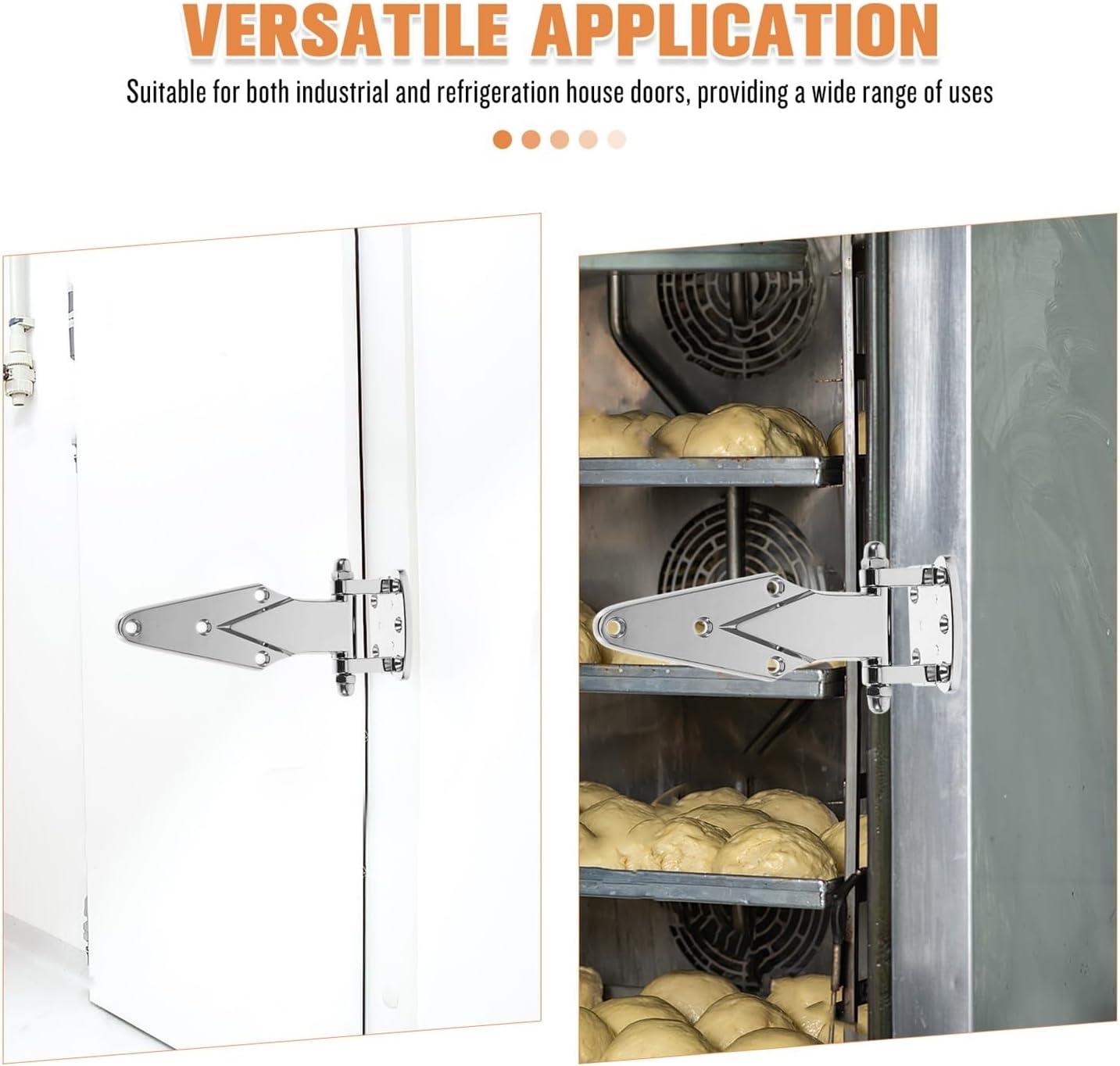 Adjustable Hinges Door Closing Hinges Zinc Alloy Hinge Heavy Duty Hidden Gate Hinges Refrigeration House Part Compact Foldable Easy