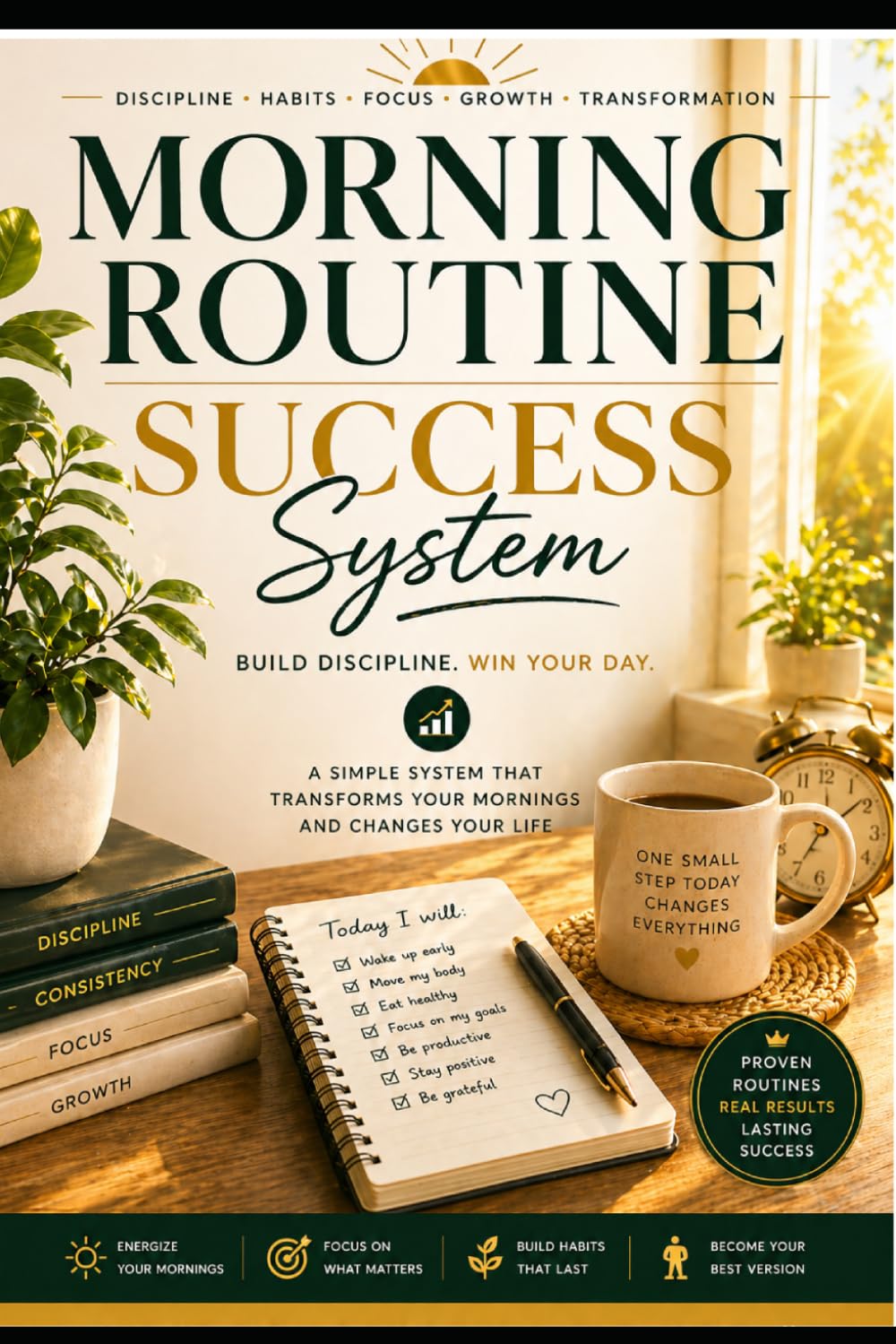Morning Routine Success System: Morning Routine, Habit Building, Productivity & Self-Discipline for Daily Success