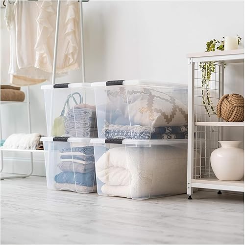 Miniatura 31 de IRIS USA TB Caja estibable de almacenamiento. Transparente