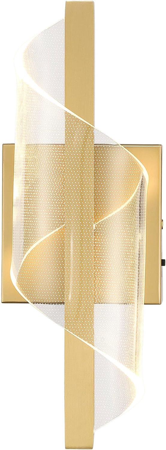 Possini Euro Design Possini Euro Cecilia 13" High Brushed Gold CCT LED Wall Sconce