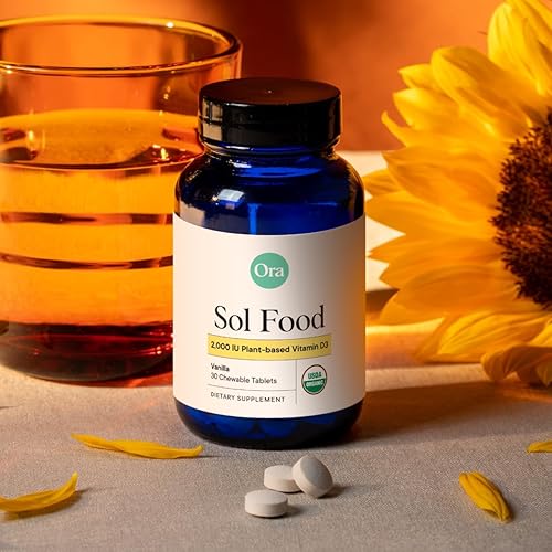 Miniatura 8 de Ora Organic Vitamina D3 2000UI  Vitamina D vegana de liquen para la salud ósea, apoyo inmunológico y estado de ánimo, absorción máxima  Suministro