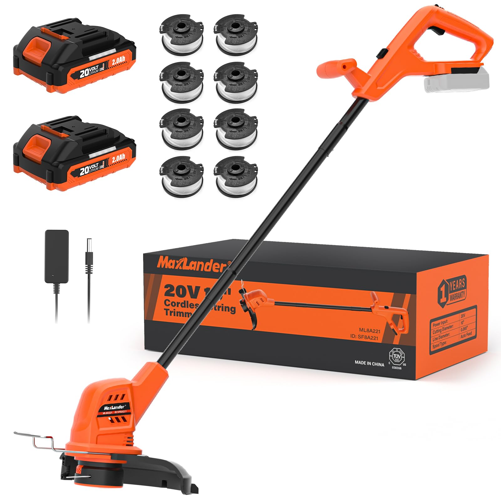 MAXLANDER Weed Wacker Cordless