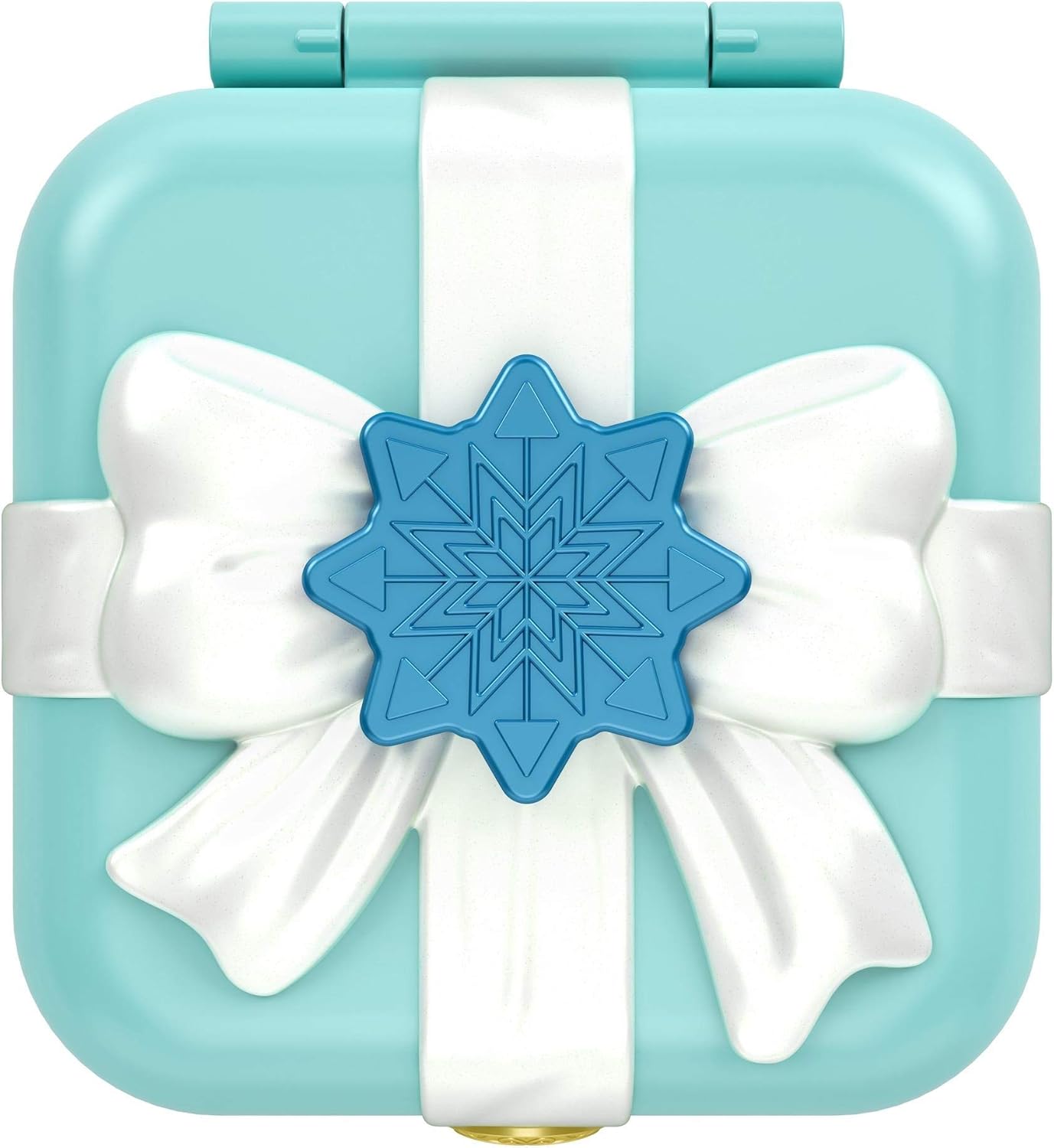 Polly Pocket Hidden Hideouts Frosty Fairytale Compact: 3 Hidden Hideouts, 3 Hidden Reveals, 3 Accessories, 1 Micro Polly Doll & Sticker Sheet