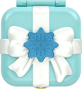 Polly Pocket Frosty Fairytale Compact, Micro Doll & Accessories