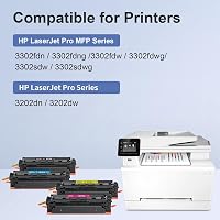 Superpage 219X Toner HP Color LaserJet Pro 3302 3202 sorozathoz, 4 db szett 2
