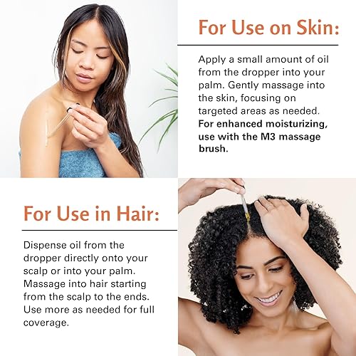 Miniatura 4 de Aceite de batana para el crecimiento del cabello y la piel  Dr. Sebi 100% puro, sin refinar y prensado en frío de Honduras, para cabello más grueso,