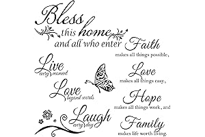 Classical Style Love Family Christian Wall Stickers