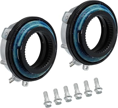2Pcs Front 4x4 4WD Locking Hub Actuator for Ford F150 4WD 2004-2016 for Ford Expedition 4WD 2003-2015 7L1Z3C247A 4WD Hub Auto Locking Actuator Replacement Car Parts