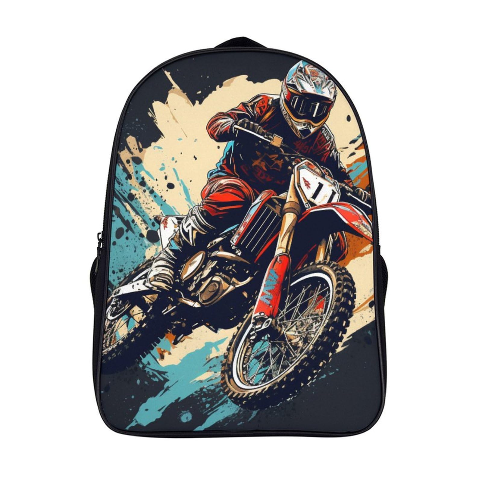 Mochila para niños de dibujos animados impermeable con relieve 3D y asas ajustables 7