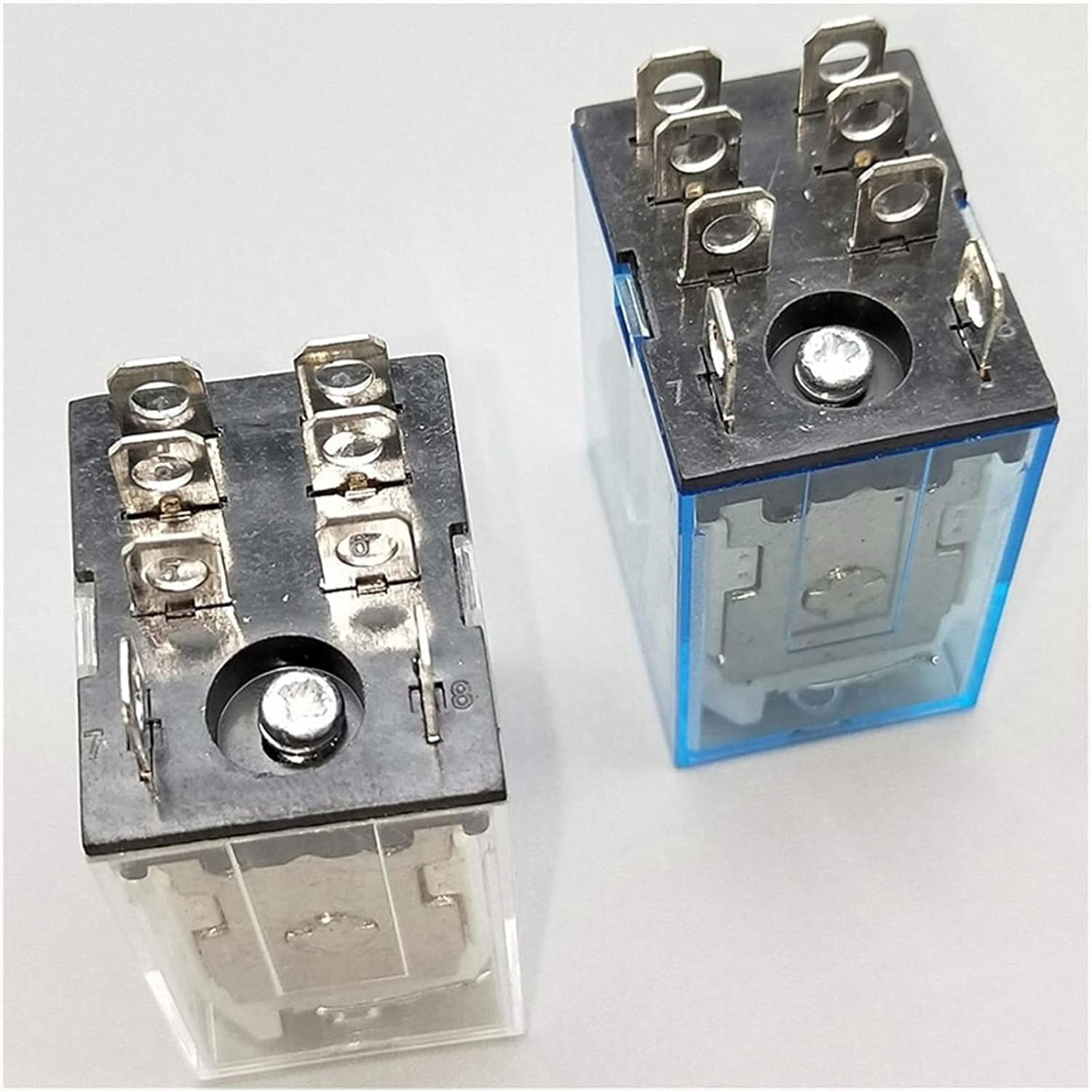 Relay Mini Relay LY2NJ Coil DC12V DC24V AC110V AC220V HH62P JQX-13F10A 220V Miniature Electromagnetic General Purpose Relay (Size : DC12V)