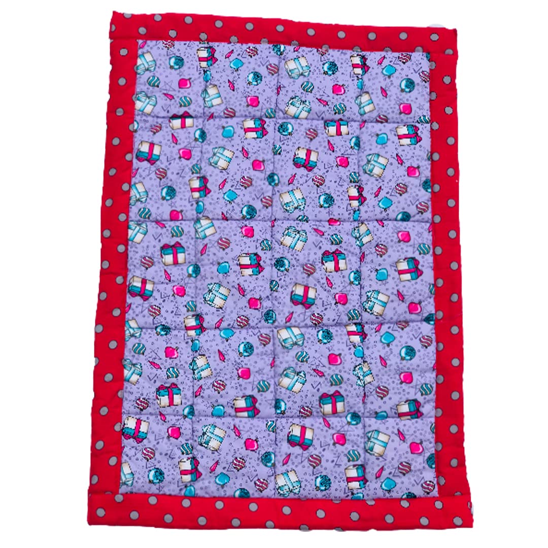 RURIBOSY |Bedding Mattress for Cotton, Baby Sleeping Bed Set Godari Baby Cradle |Sleeping Mat |Multi Purpose Cushioned Bed |Baby Bed for 0 to 2 Years.