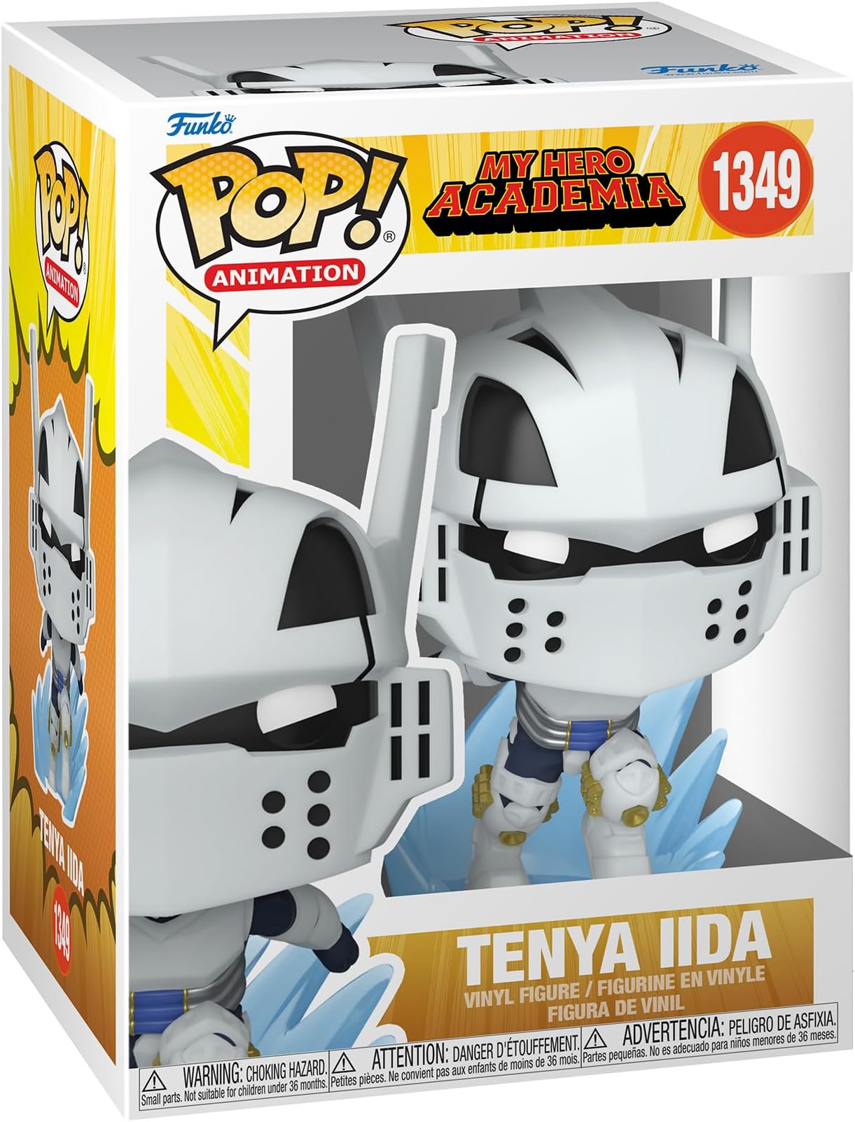 Funko POP! Animation: MHA - Tenya Iida - Ingenium - (Recipro Burst) - My Hero Academia - Collectable Vinyl Figure - Gift Idea - Official Merchandise - Toys for Kids & Adults - Anime Fans