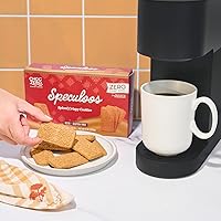 Vista 5 de ChocZero Speculoos - Galletas cetogénicas, sin gluten, sin azúcar añadida, molino de viento especiado, 30 galletas por caja, 9 onzas (paquete de 1)
