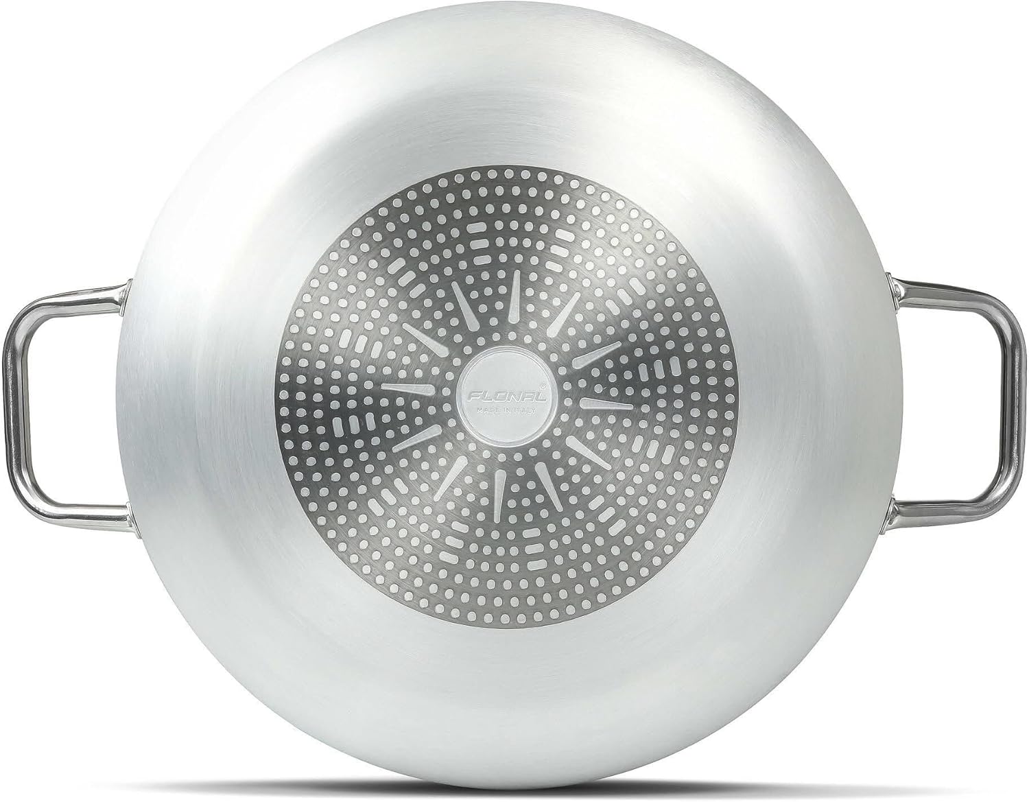 STP GOODS Flonal PROF PURA Deep Frying Pan with Two Handles