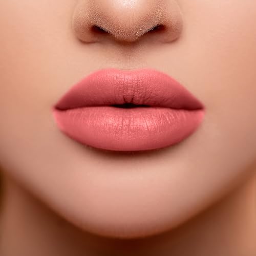 Miniatura 3 de Lápiz labial a prueba de besos 21 Naughty Nude Liquid Matte Lipstick de larga duración a todo color pigmento